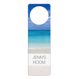 Leeward Beach   Turks and Caicos Photo Door Hanger