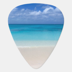 Leeward Beach   Turks and Caicos Photo Guitar Pick