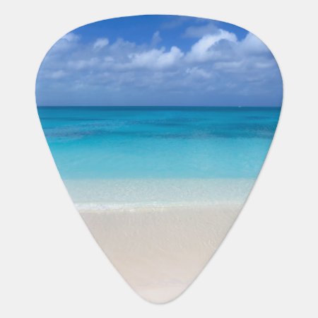 Leeward Beach | Turks And Caicos Photo Guitar Pick
