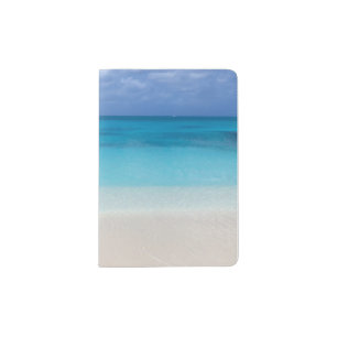 Leeward Beach   Turks and Caicos Photo Passport Holder