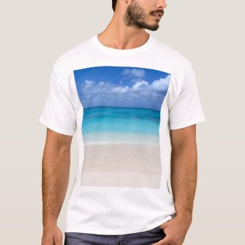 Leeward Beach | Turks And Caicos Photo T-shirt by ElkeClarkeImages at Zazzle