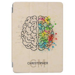 Left And Right Human Brain Personalize iPad Air Cover