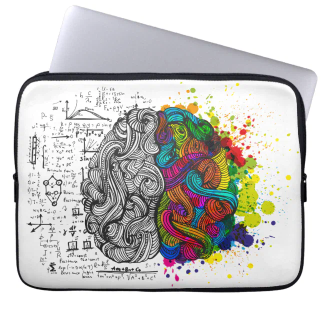 Left and right side of the brain laptop 13