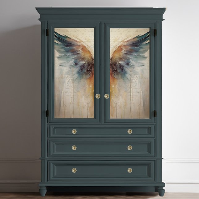 LEFT Angel Wing Ethereal Abstract Impressionism Tissue Paper (Creator Uploaded)