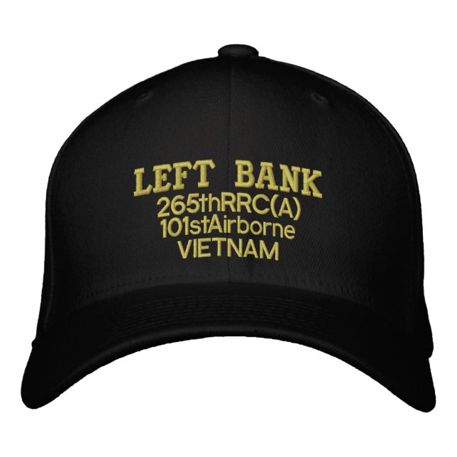 LEFT BANK, 265th RRC(A) Embroidered Baseball Hat (Front)