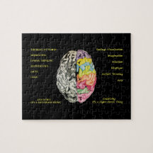 Left Brain Right Brain Puzzle