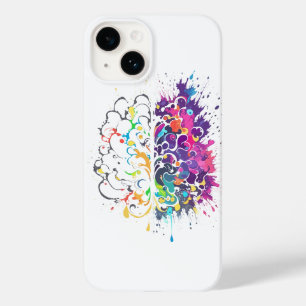 Left Brain vs Right Brain Creative Artwork Case-Mate iPhone 14 Case