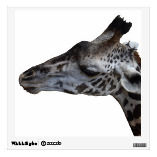 Left-facing Giraffe Wall Decal
