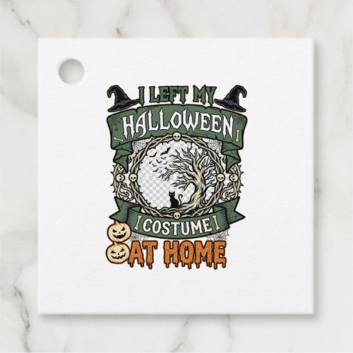 Left Halloween Costume Home Tree Cat Pumpkins_1 Favor Tags