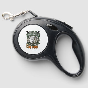 Left Halloween Costume Home Tree Cat Pumpkins_1 Retractable Pet Leash