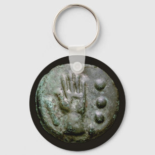 Left Hand Aes Grave Quadrans Keychain