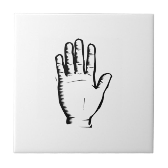 Left Hand Ceramic Tile (Front)