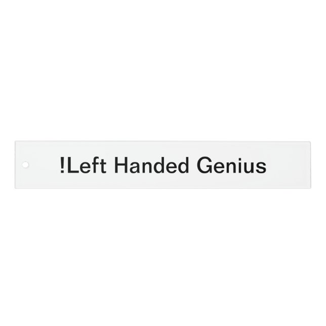 ! Left Handed Genius Ruler (Front)
