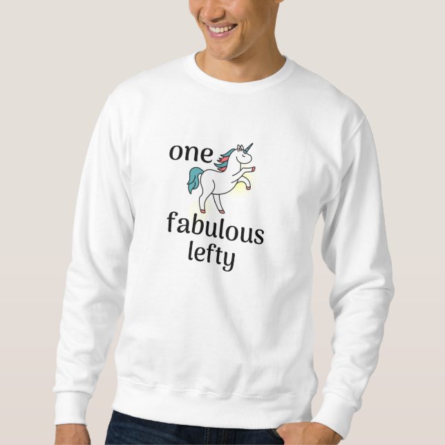 Left Handed Gifts | Lefty Left Hander Left Handed Sweatshirt (Front)