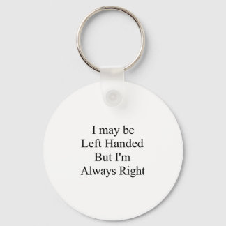 Left Handed Keychain