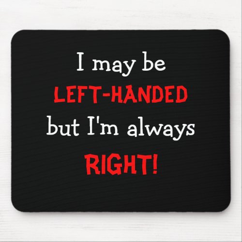 Left_handed Mousepad