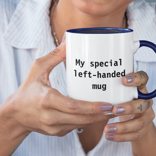 Left_Handed Mug Novelty Lefty Humor