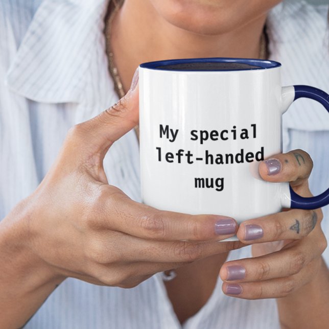 Left-Handed Mug Novelty Lefty Humor (Creator Uploaded)