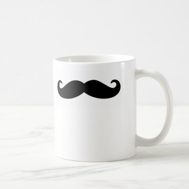 Left-handed Mustache Mug (Right)
