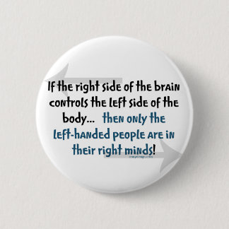 Left-handed people button