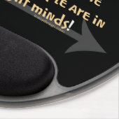 Left-handed people gel mouse pad (Right Side)