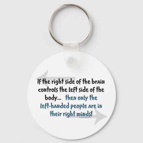 Left_handed people keychain