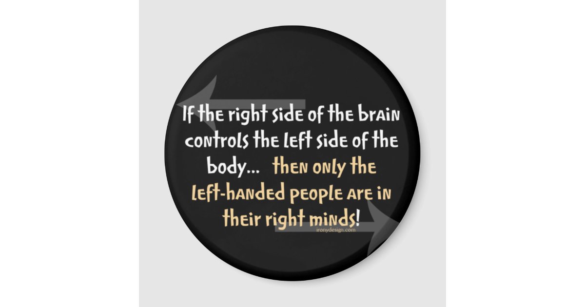 Left-handed People Magnet 