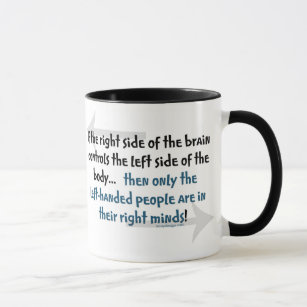 Everyone is Born Right Handed Only the Gifted Overcome It Left Handed Gifts  Funny Left Handed Mug for South Paws Leftys Gag Gifts Men Women 