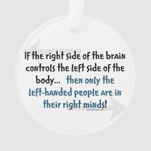 Left_handed people ornament