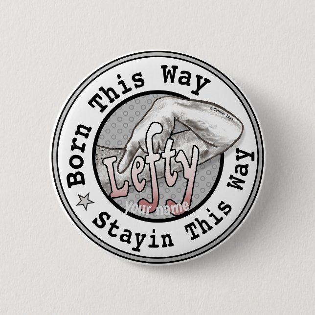 Left Handed  pin button (Front)