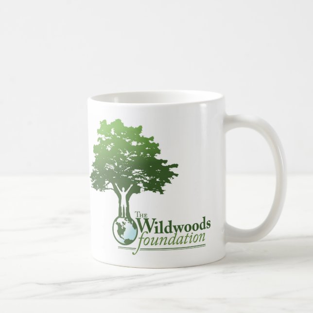 Left-handed Wildwoods Logo Mug with Motto (Right)