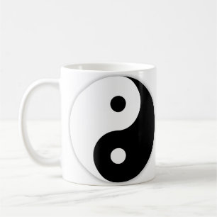 Left-Handed Yin & Yang Coffee Mug