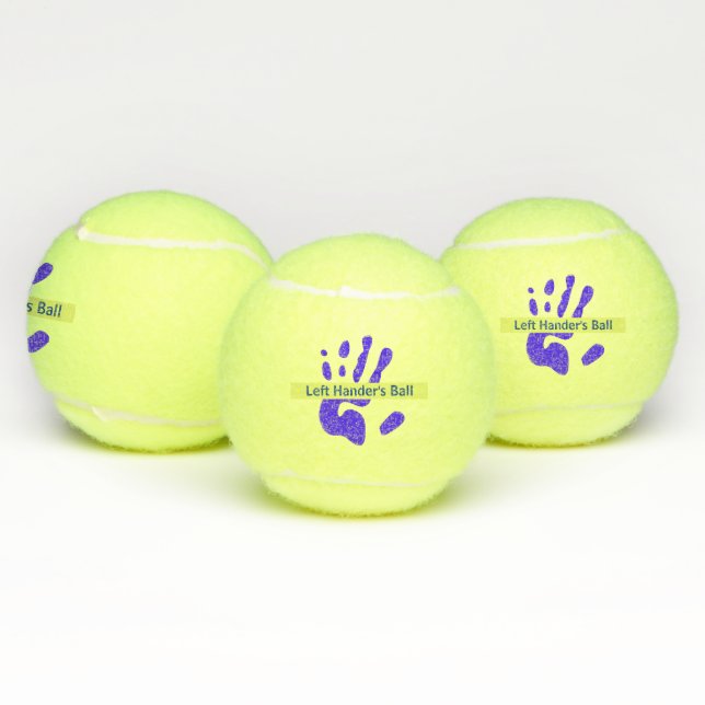 Left Hander's Tennis Balls (Multi)