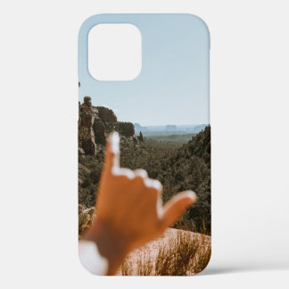 Left human hand iPhone 12 case