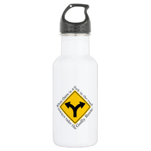 Left Or Right Stainless Steel Water Bottle