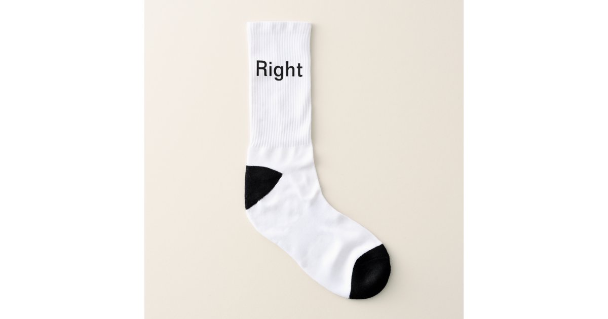 Left Right Socks
