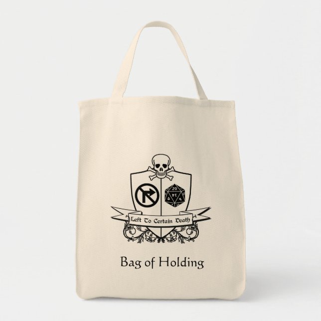 Left To Certain Death Gaming Munchies Bag (Front)