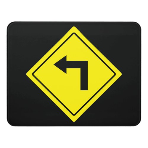 Left Turn Arrow  Traffic Sign  Modern Room Sign