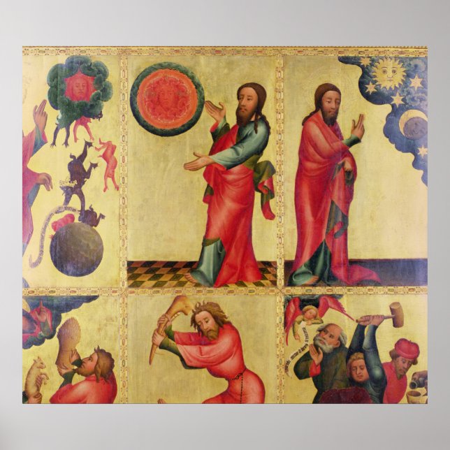 Left wing of the High Altar of St. Peter's Poster (Front)