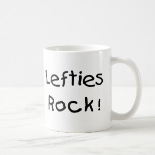 Lefties Rock Coffee Mug