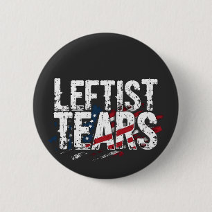 Leftist Tears Liberal Democrats Kamal Harris  Button