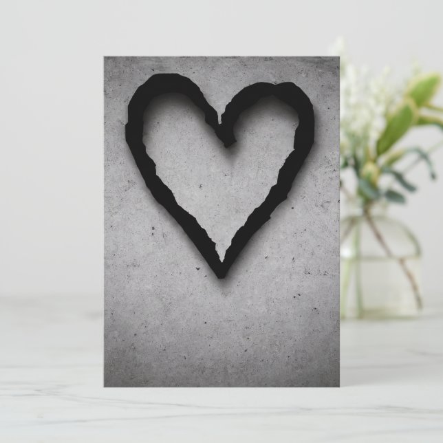 Leftover heart, No 01 Holiday Card (Standing Front)