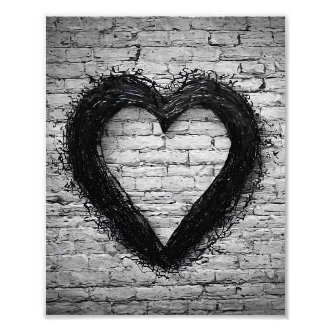 Leftover heart, No 02 Photo Print (Front)