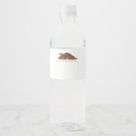 Leftovers Are For Quitters Turkey Graphic Classic Water Bottle Label