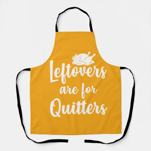 Leftovers Thanksgiving Apron