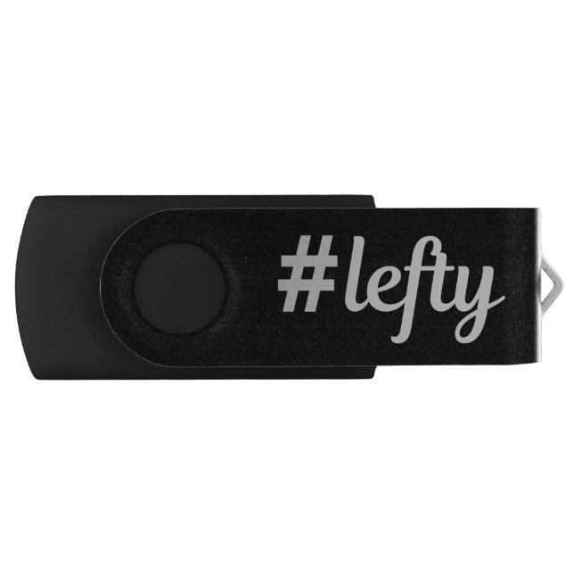 # Lefty Left Hander's Flash Drive (Front)