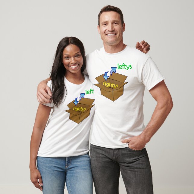 Leftys are Outside the Box T-Shirt (Unisex)