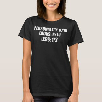 Leg Amputee Humor Funny Amputation Gift T-Shirt