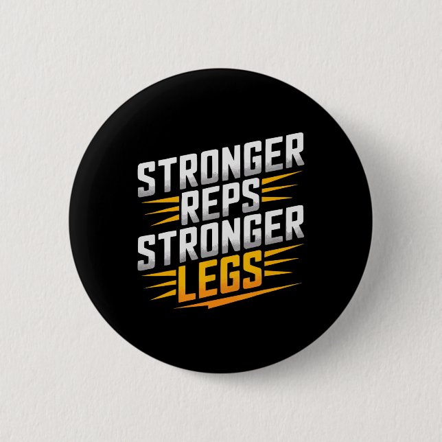 Leg Press Exercise Bodybuilding Fitness Workout Gy Button (Front)