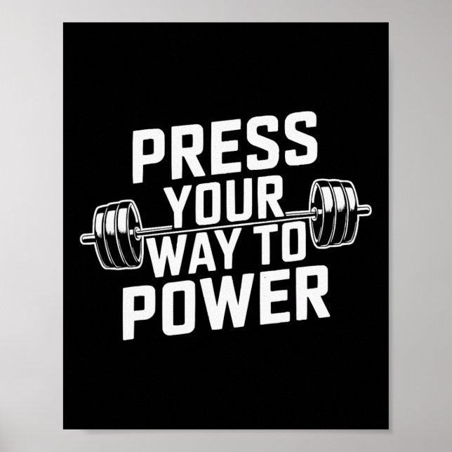 Leg Press Exercise Bodybuilding Fitness Workout Gy Poster (Front)